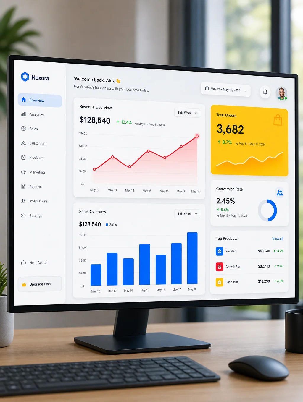 Premium Swiss SaaS Dashboard für Lead-Management